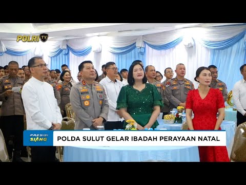 MAKNAI NATAL 2025, POLDA SULUT GELAR IBADAH BERTEMA KESELAMATAN KELUARGA