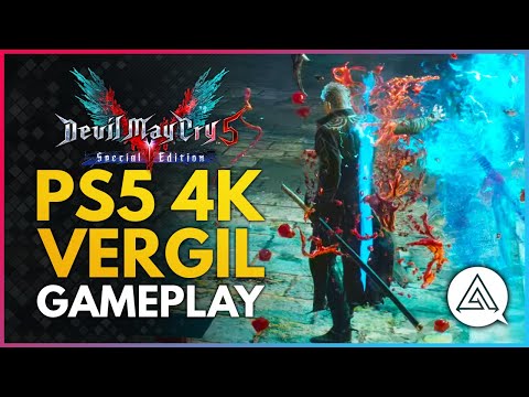 Devil May Cry 5 Special Edition PS5 4K Vergil Gameplay