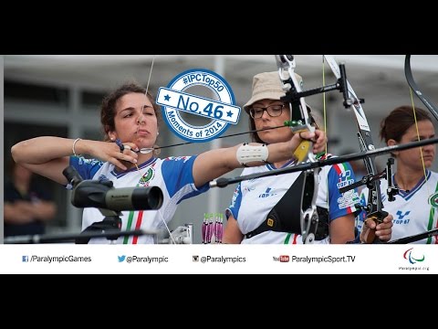 No. 46 Italian Para-archery success