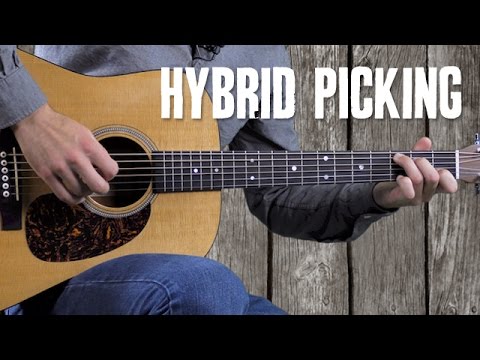 Country Hybrid Picking with an Alternating Bass Line - Beginner Rhythm Guitar Lesson