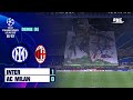 Inter - AC Milan : Le tifo géant et l'hymne des Nerazzurri