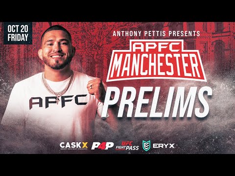 APFC 8: MANCHESTER FIGHT NIGHT LIVE POSLIMS -