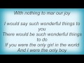 17497 Perry Como - If You Were The Only Girl In The World Lyrics