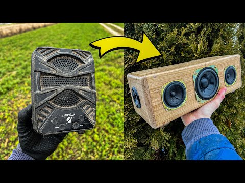 How I Transformed a Cheap Plastic Speaker Into a Beautiful Solid Wood Speaker