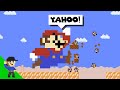 Every Time Mario Says YAHOO He Gets Bigger