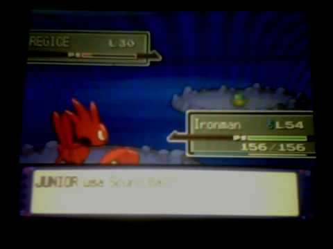 Pokèmon Platino-come catturare Regice