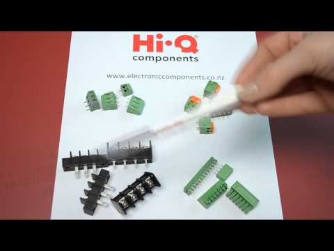 Hi-Q Components - Demonstration of Terminal Blocks