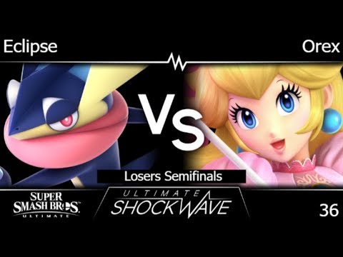 USW 36 - DI | Eclipse (Greninja) vs UTDe | Orex (Peach) Losers Semifinals - SSBU