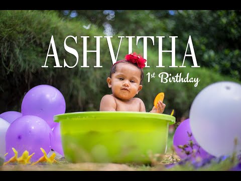ASHVITHA 1st Birthday | Cake Smash | Kannaana Kanney | Cinematic Video | Mugi Story Teller