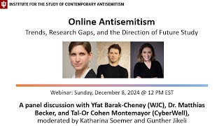 Trends, Research Gaps, and Future Directions in the Study of Online Antisemitism