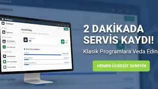 İNTERNETSİZ Çalışan Servis Takip Programı! (Stok + Fatura Dahil) – 5 Dk Kurulum