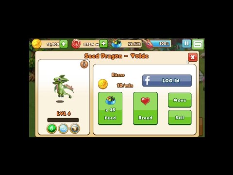 Breeding Seed Dragon in Dragon Mania 4.0.0
