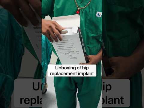 UNBOXING the SMALLEST Size HIP REPLACEMENT Implant ! #stem #totalhipreplacementsurgery #corail