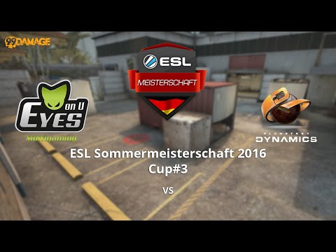 EYES ON U vs. PKD | ESL Sommermeisterschaft 2016 Cup #3 | de_cache