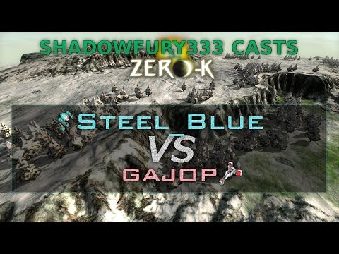 2016/03/19: Steel_Blue(Sh) vs gajop(Hov) on Avalanche - Zero-K