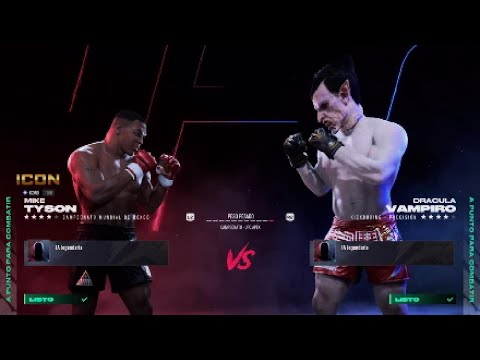 UFC 5 | Mike Tyson vs. Dracula Vampiro | EA SPORTS UFC 5 Iron Mike Tyson Standing Fight