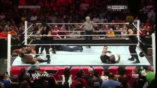 Download lagu Roman Reigns vs Batista The Shield Destroys Evolution and 9 other Superstars mp3 Download lagu Roman Reigns vs Batista The Shield Destroys Evolution and 9 other Superstars mp3