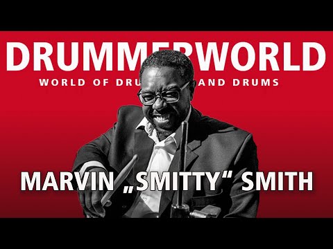 Marvin "Smitty" Smith: DRUM SOLO & Greensleeves - 1991- with the Buddy Rich Big Band #drummerworld