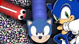Fastest Skin In The Game?! - Slither.io Sonic The HedgeHog Skin - 25 Year Anniversary Special Skin!
