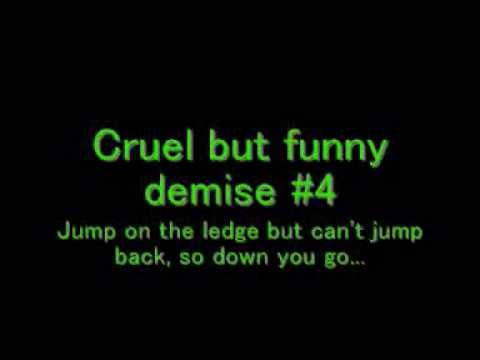 Cruel but funny demises in Cauldron 2 (C64)