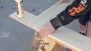 DIY Barn Door for under $100 !!!  #barndoor #diy #woodworking #buildlikeagirl