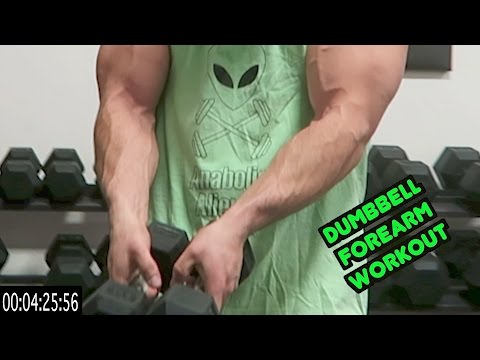 Intense 5 Minute Dumbbell Forearm Workout