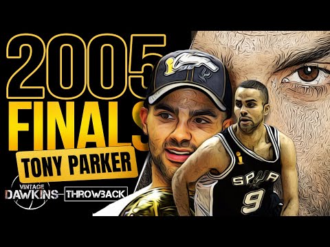 Tony Parker 2005 Finals Full Highlights | Spurs vs Pistons | VintageDawkins