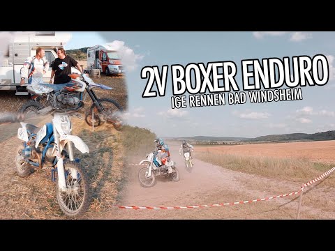 IGE Enduro in Bad Windsheim 2021, Full House in der Battle of Twins mit Witzel und SWT-BMW´s