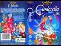 Walt Disney Cinderella 1950 Trailer VHS 1992 UK