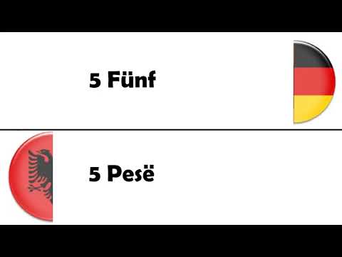 Meso gjermanisht A1 Mesimi 3 Numrat 0 deri 10