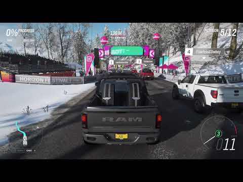 RAM Rebel TRX Concept🚙SNOW RACING ☃Forza Horizon 4