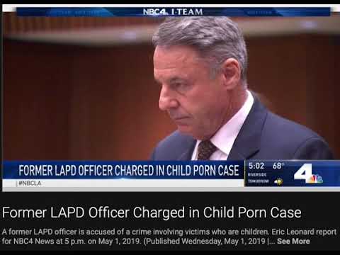 Former LAPD Officer Clark Baker Accused of Child Pornography Violations