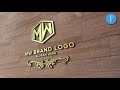 Designing 3D Wall Logo MockUp On Android Phone Using Pixellab