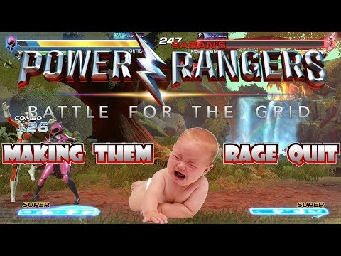 Making Them Rage Quit Power Ranger Battle For The Grid