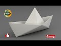 How To Make A Paper Boat Origami Step By Step Tutorial