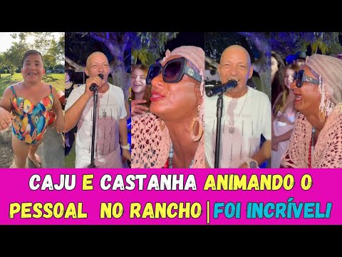 SHOW DO CAJU E CASTANHA NO RANCHO DO MAIA! | incrível!