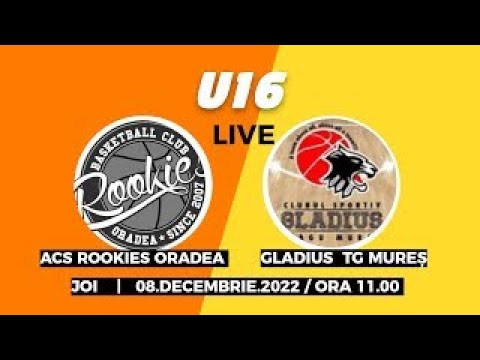 U16 / ACS ROOKIES - GLADIUS TG MUREȘ / 08.12.2022