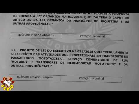O destino dos Motos taxistas de Juquitiba será decidido hoje na Sessão da Câmara a partir das 19 horas