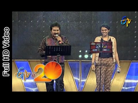 Mano and Pranavi Performs - Chilakemo Srikakulam Song in Vizag ETV @ 20 Celebrations