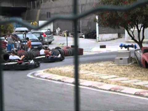 Kart race in Liguria