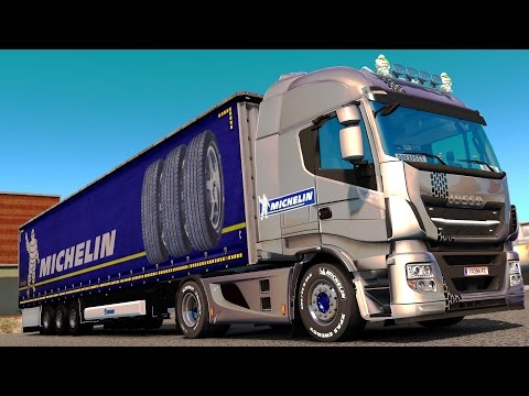 ETS 2 1.26 RusMap 1.7.1 Iveco Hi-Way Orsha - Velikiye Luki