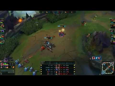 SKT T1 Peanut - Lee Sin vs Rammus Jungle - Korean SoloQ (PRESEASON)