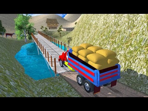 Cargo Indian Truck 3D - Offroad Truck Driving - Android GamePlay FHD