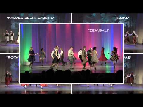 Jelgavas pilsētas deju skate 18.04.2015 "Dzirnavniece Zemgalē"