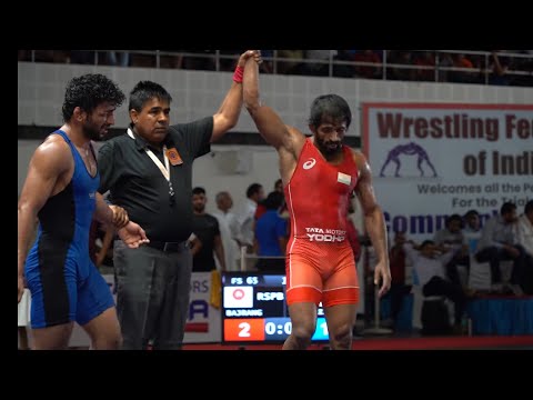 65kg Bajrang Punia vs Vishal commonwealth trial wrestling championship 2023