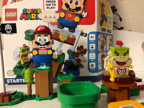 Собираем стартовый набор Lego Mario