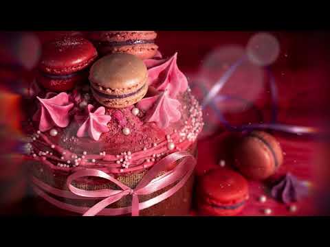 Red Velvet Macarons 🍒🍧 — Wind Chimes & Crackling Fire Ambience