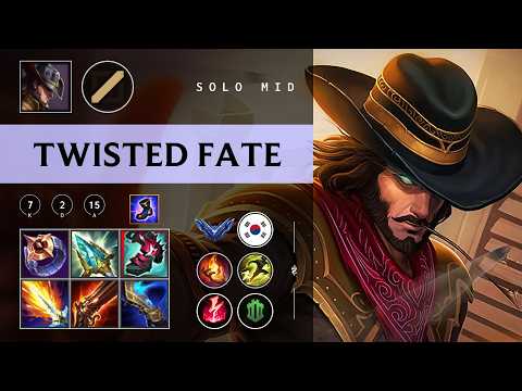 Twisted Fate Mid vs Ekko - KR Diamond Patch 26.03