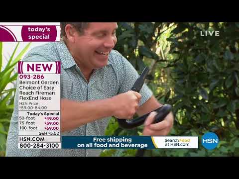 Belmont Garden 50' Easy Reach Fireman FlexEnd Hose