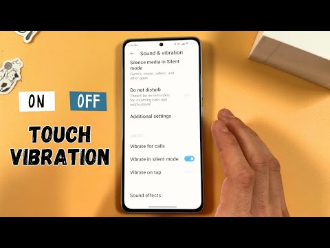 How to Enable or Disable Touch Vibration on Redmi Note 13